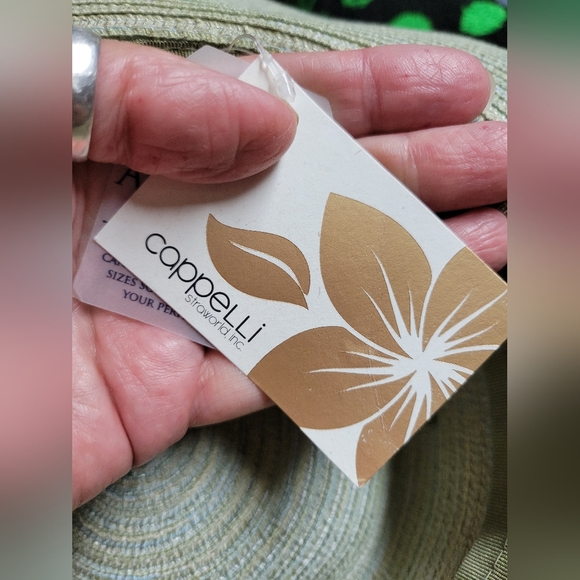 NWT women adjustable embellished Cappelli sunhat perfect for the b - Picture 7 of 7